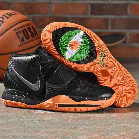 Kyrie Irving VI EP Men Basketball Shoes Black Orange